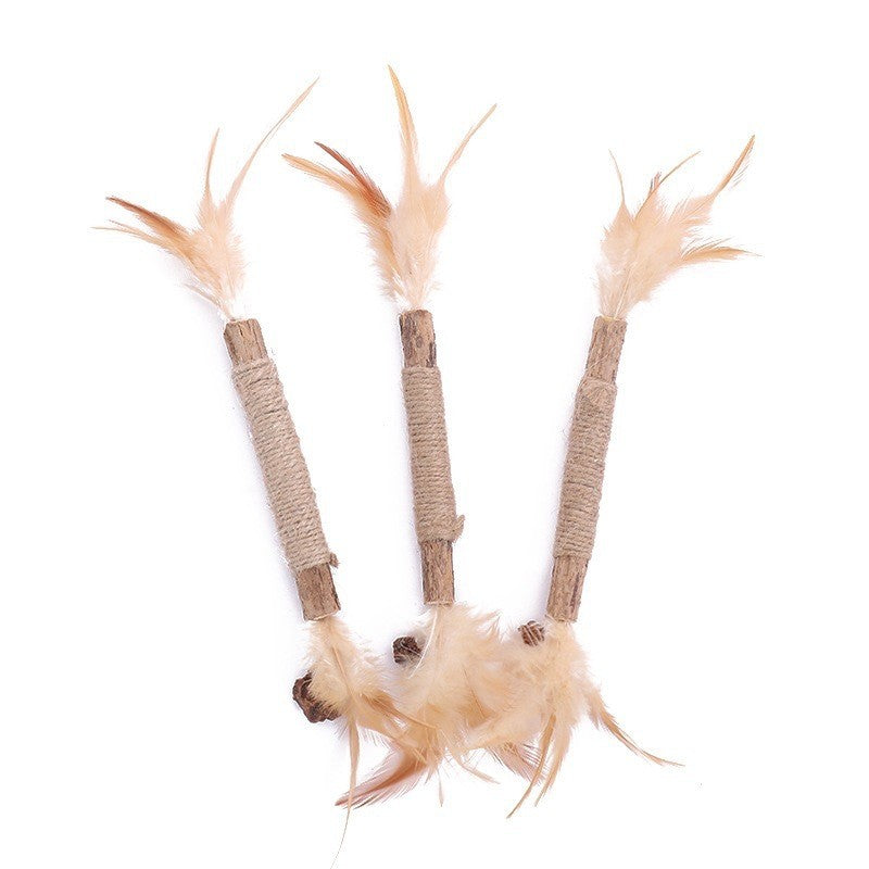 Silvervine Chew Sticks 3-Pack — Natural Cat Dental Toy
