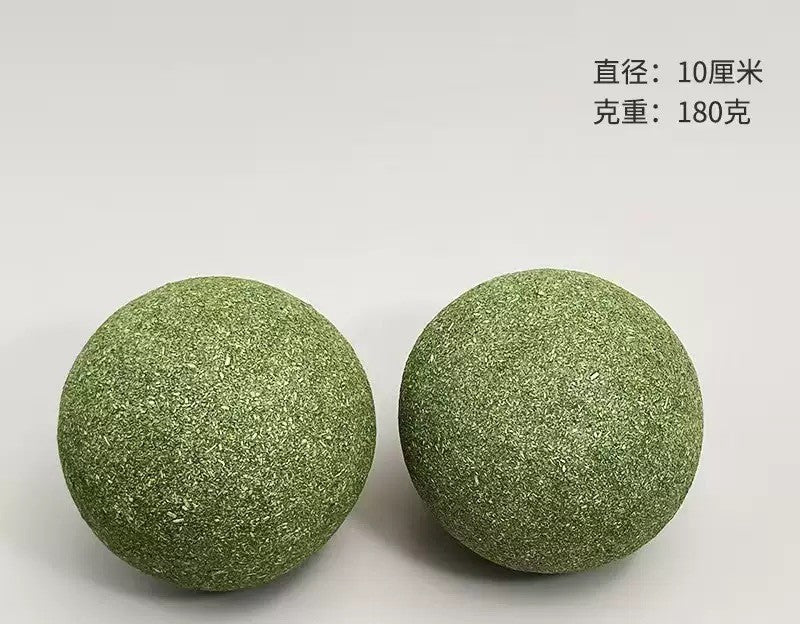 Giant 10cm Catnip Ball — Natural Chew & Play Toy